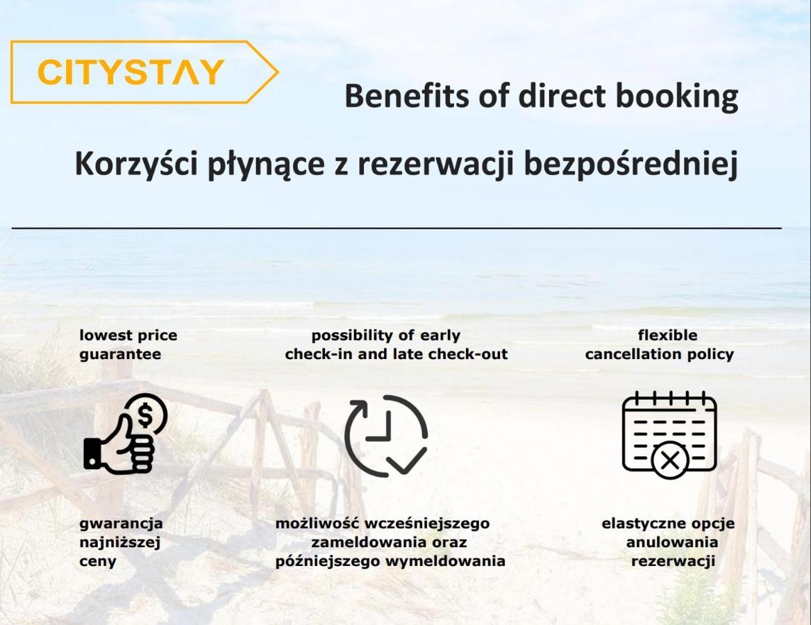 Citystay Grunwaldzka Studio Gdansk Apartment Exterior foto